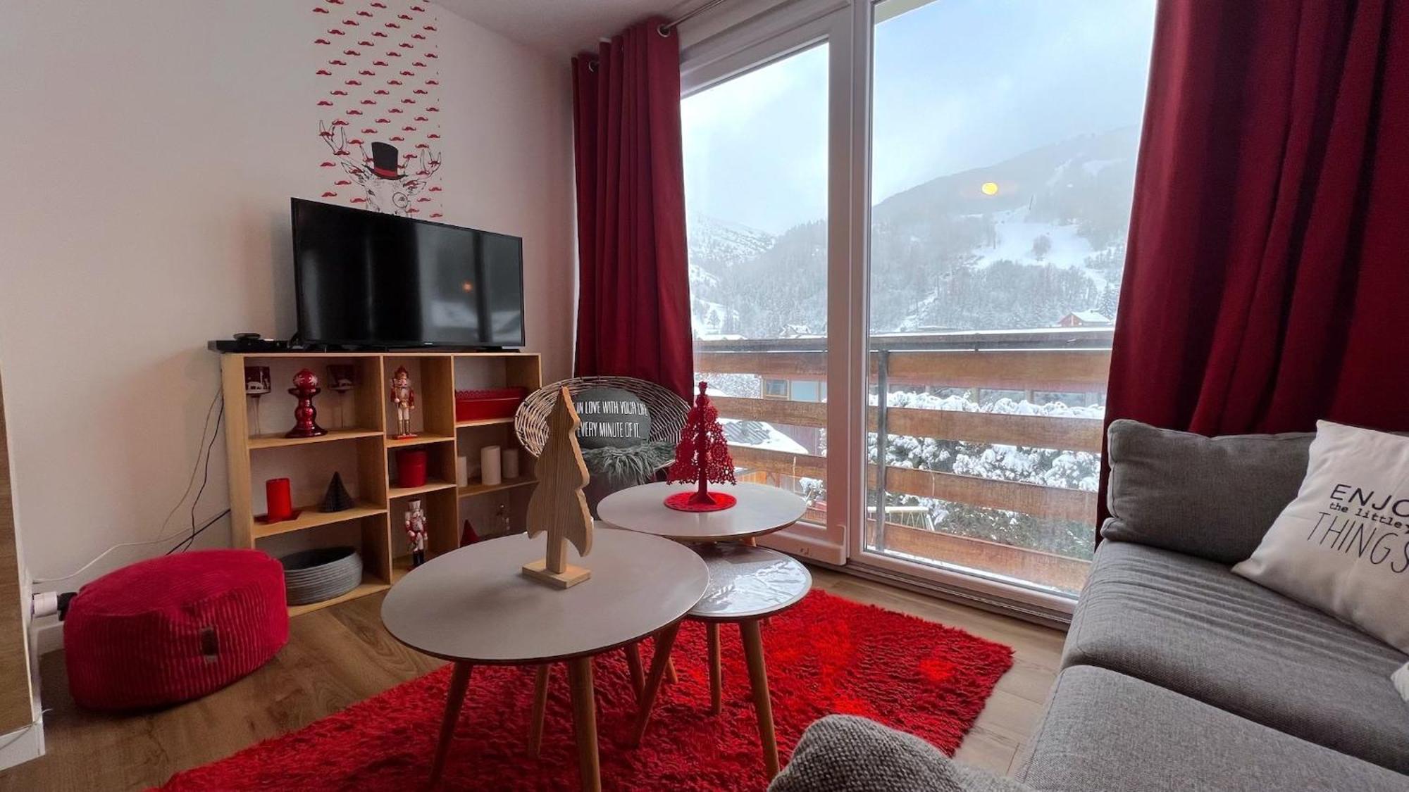 Rouge Canneberge -8 Personnes- 84M2 Vue Degagee Setaz Valloire Ngoại thất bức ảnh