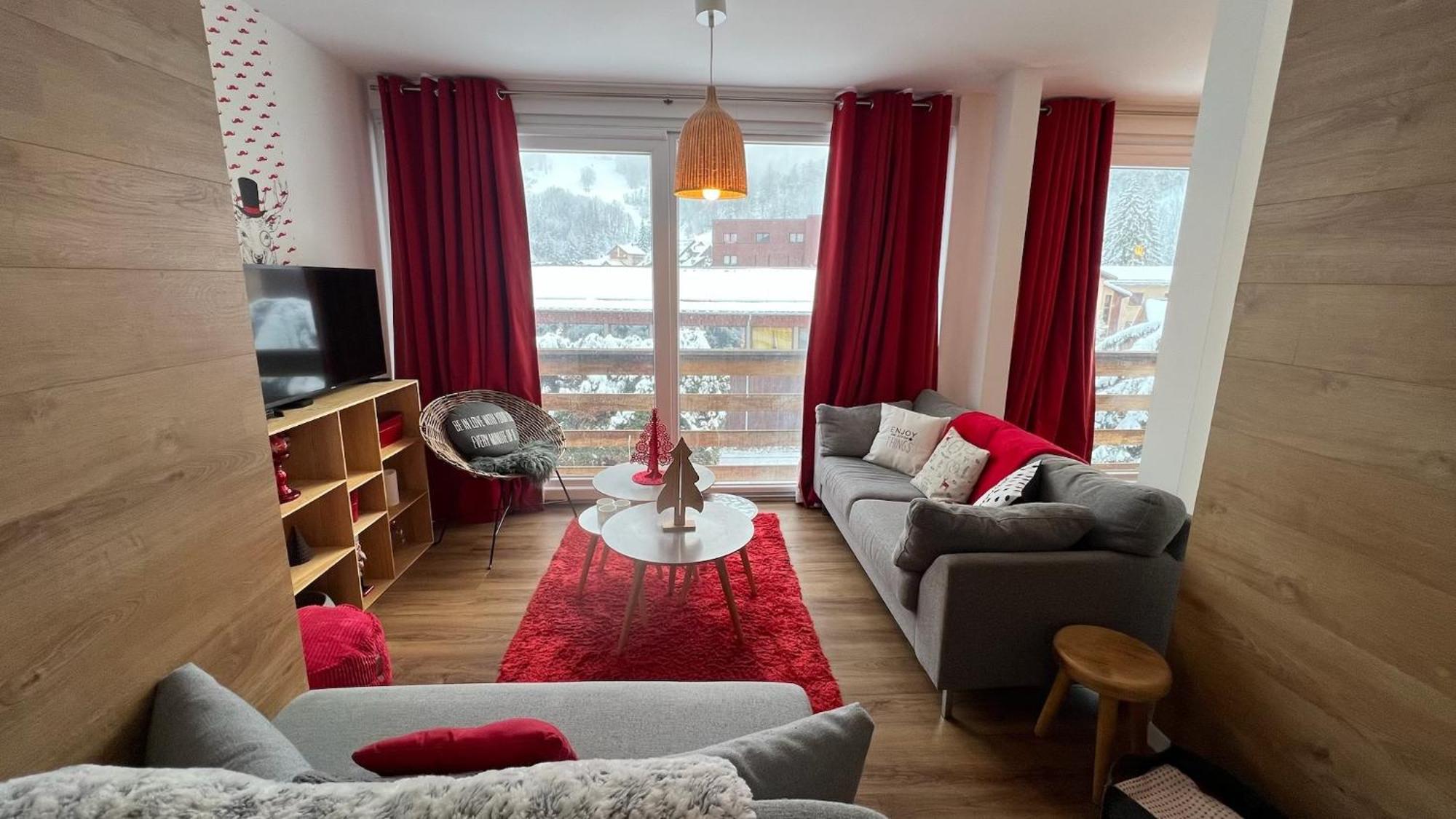 Rouge Canneberge -8 Personnes- 84M2 Vue Degagee Setaz Valloire Ngoại thất bức ảnh