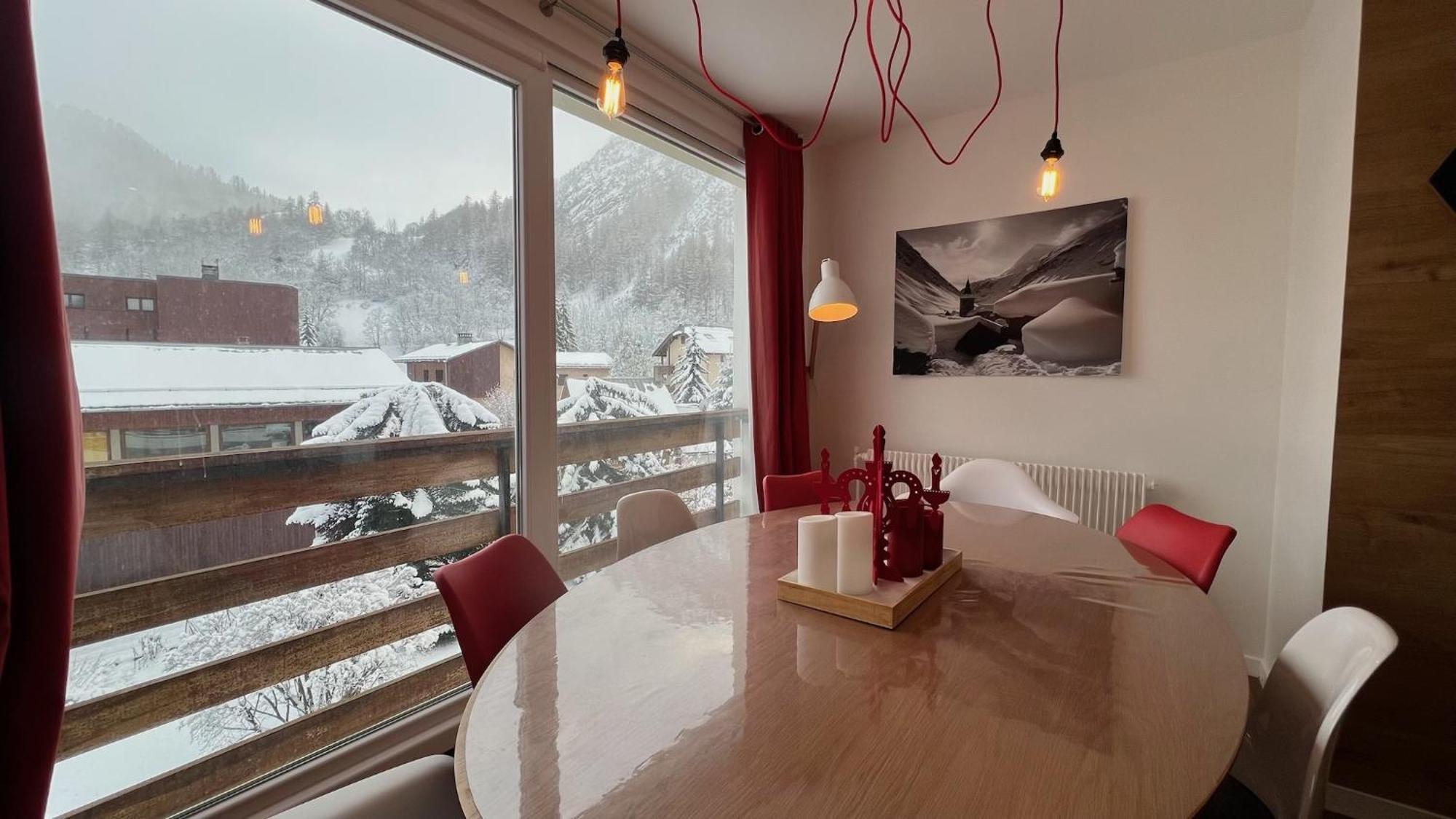 Rouge Canneberge -8 Personnes- 84M2 Vue Degagee Setaz Valloire Ngoại thất bức ảnh